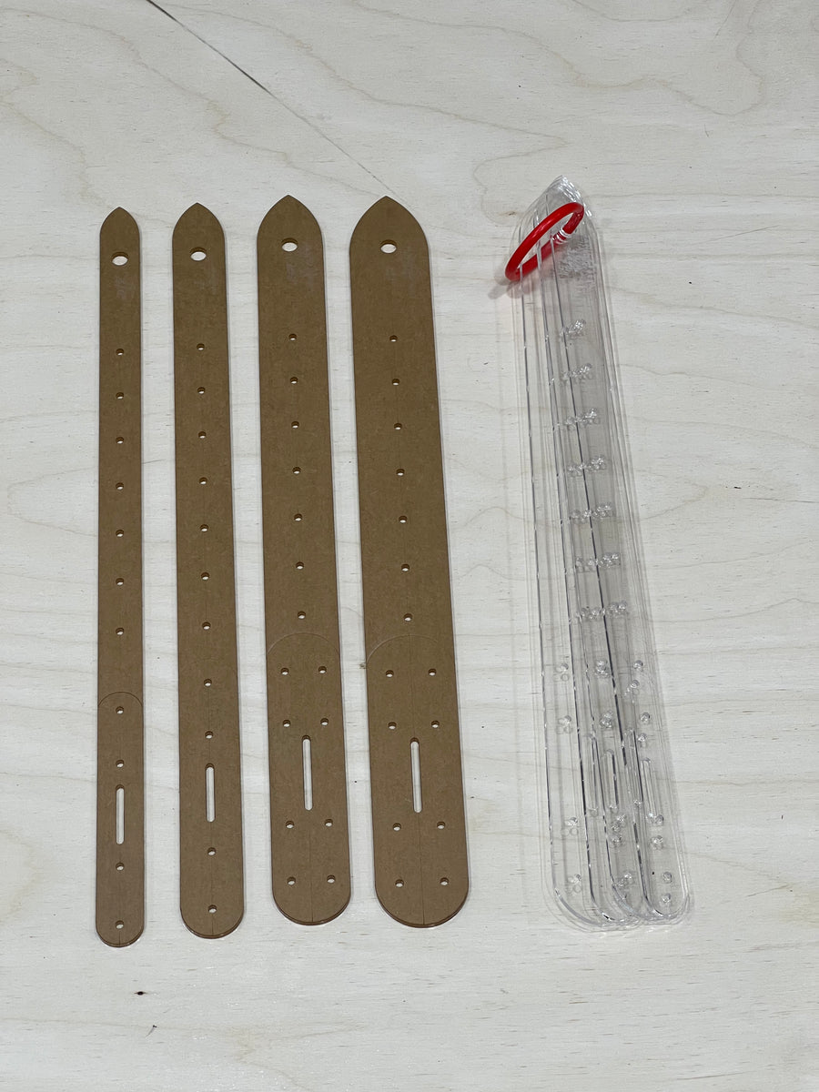 Belt End Acrylic Templates – Hand and Sew Leather