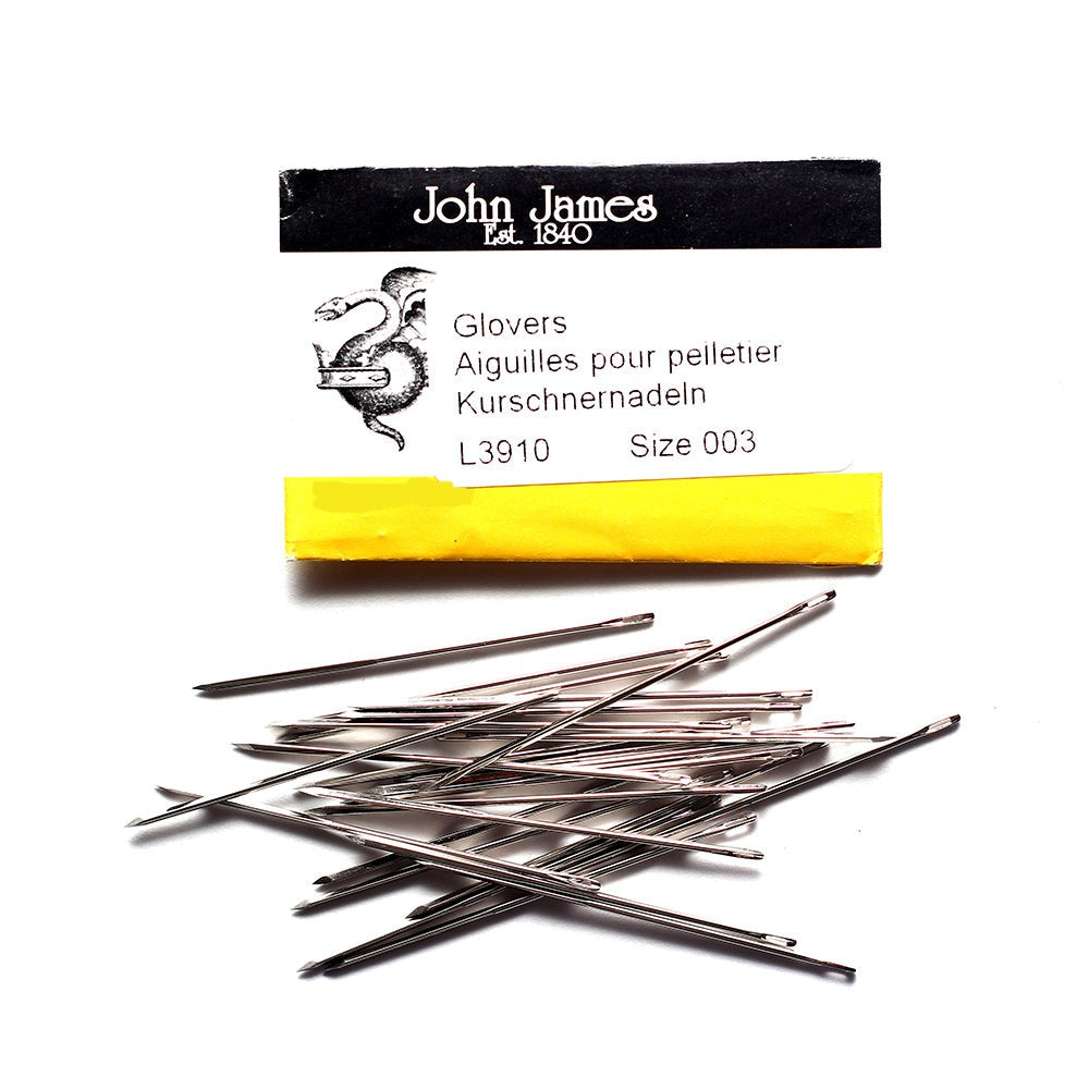 Handsewing Harness Needles - John James #3 or 3/0 – Hand and Sew Leather