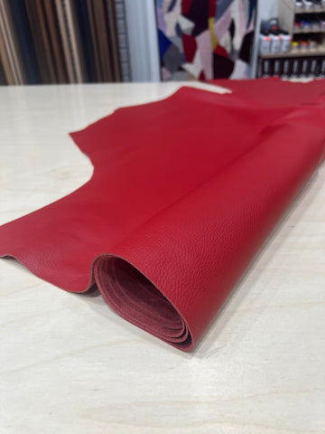 Adria Leather - Scarlet Red