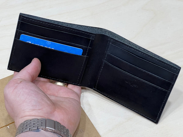 Modèle de modèle acrylique de portefeuille pliable