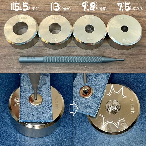 Outil de retrait de rivets et de boutons-pression - Fabriqué au Canada