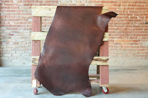 Horween Dublin Veg-tan Pullup Leather