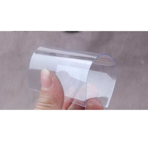 Portefeuille en plastique avec fenêtre transparente (paquet de 5)