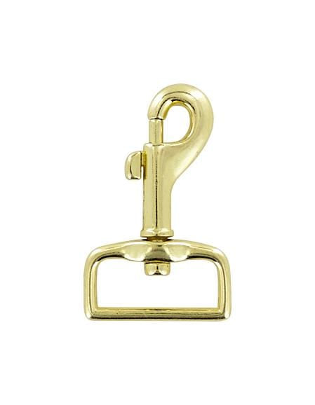 1inch Bolt Swivel Snap (2/pk) - Brass, Nickel, Black, Antique Brass