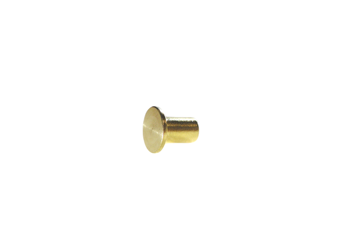 Mini Solid Brass Chicago Screws (2pk) - 4mm or 6mm Post