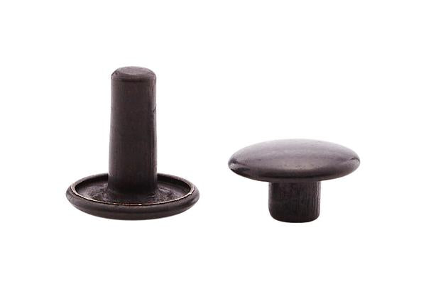 Jiffy Rivets Solid Brass Doublecap 400 series (9x7mm, 9x9mm