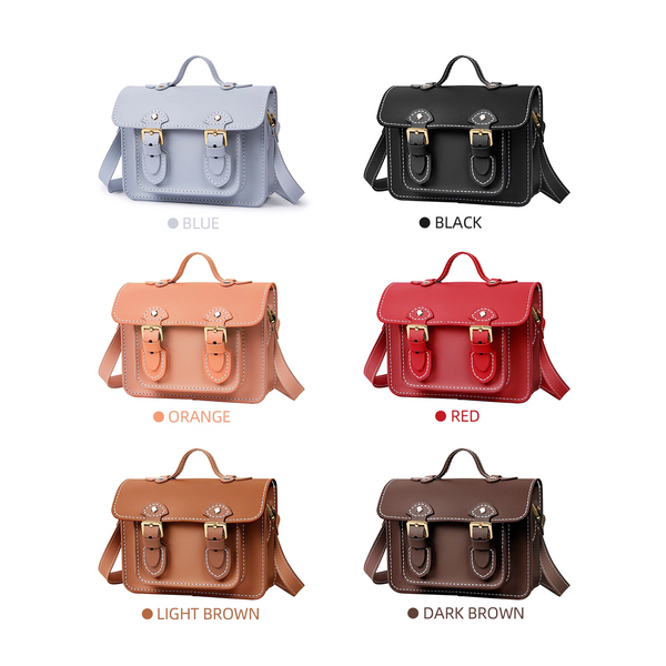 Satchel Leather Mini Bag Kit