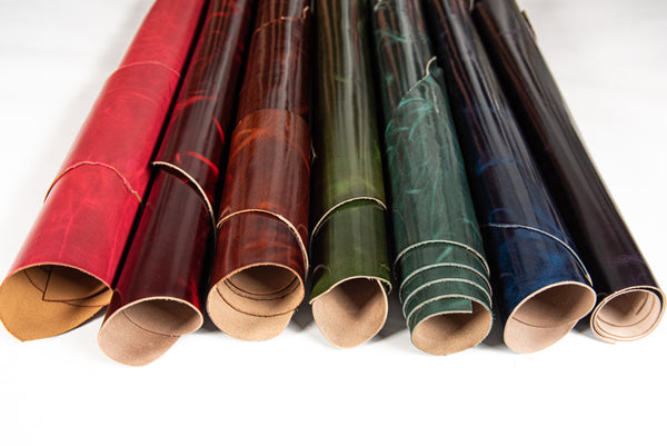 Glossy Excel Jade Leather