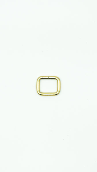 Square Ring 2/pk - Brass, Nickel, Matte Black, Antique Brass