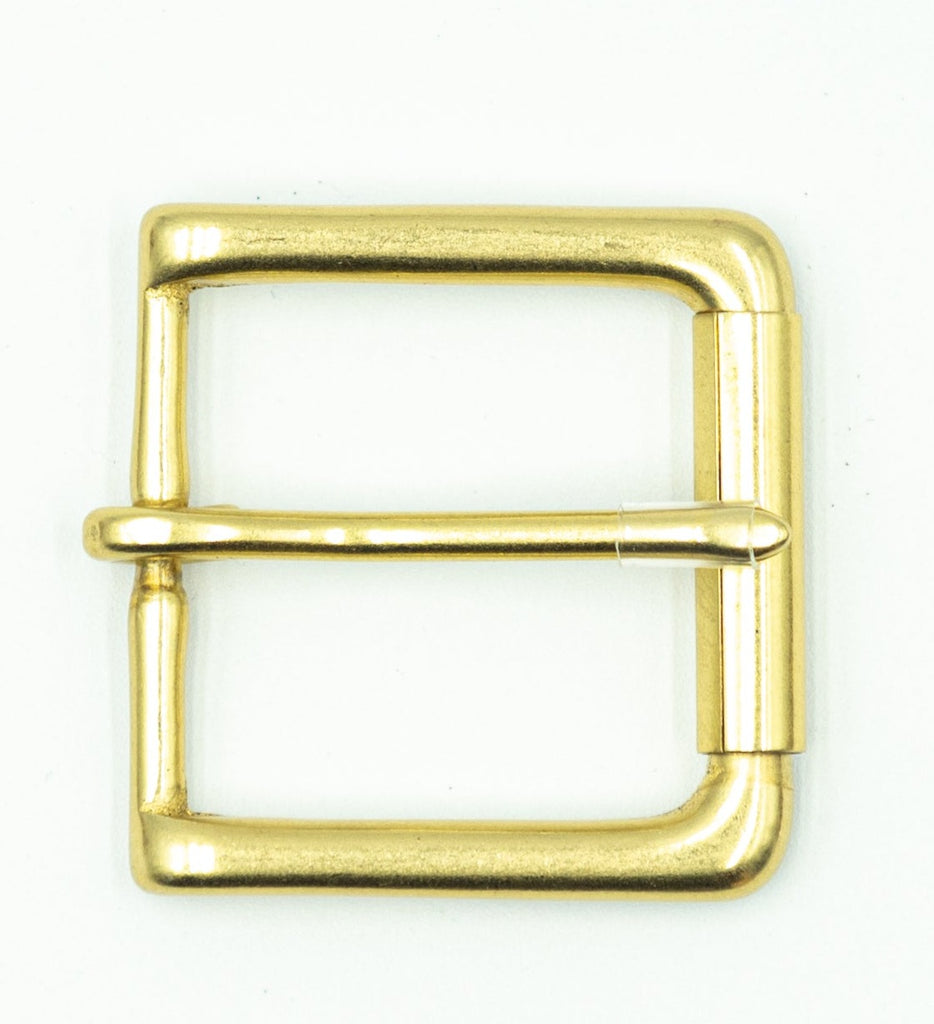 Square Roller Bar Belt Buckle Solid Brass(1.25,1.5) (Brass, Nickel, Matte  Black, Antique Brass)