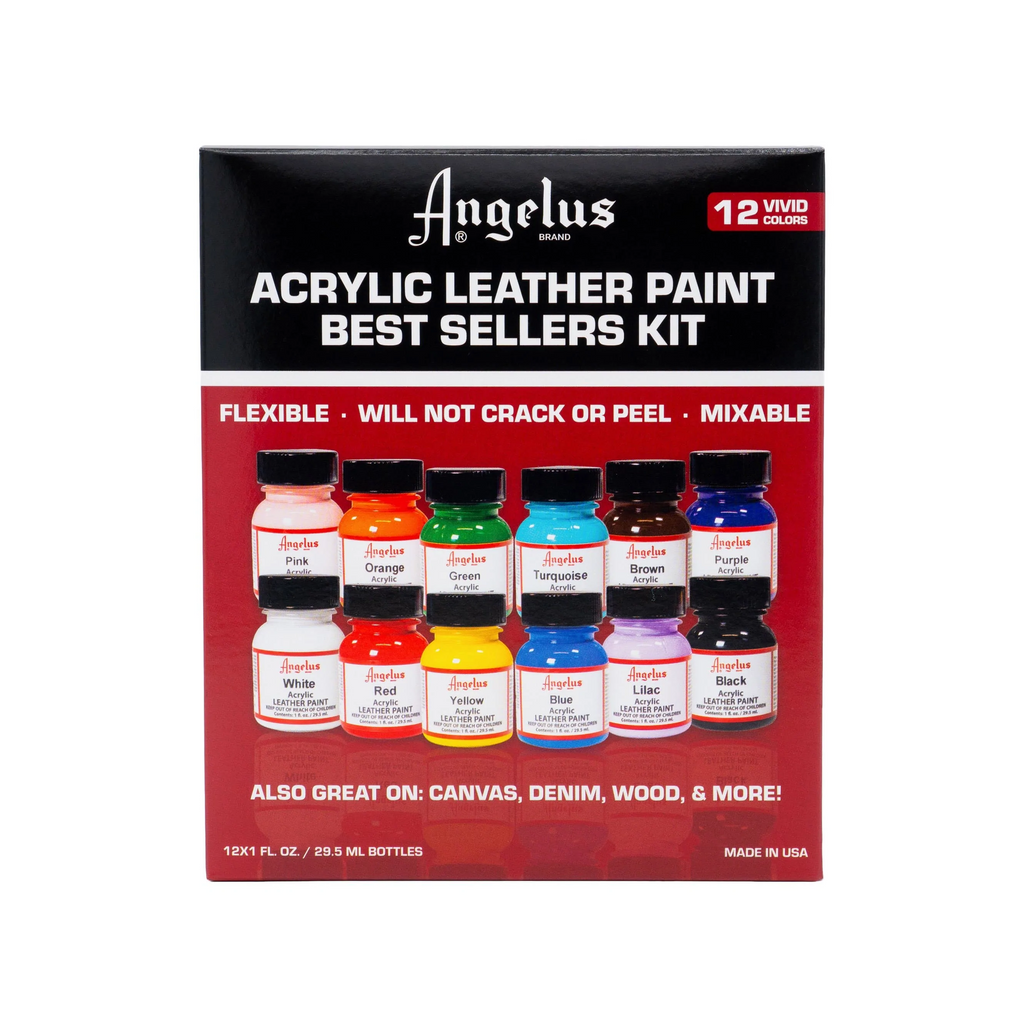 Leather paint best sale acrylic