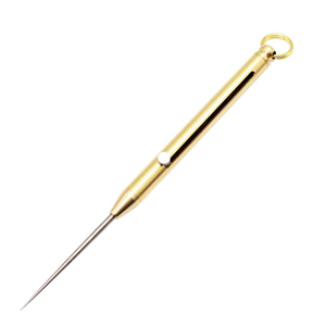 Retractable Solid Brass Awl