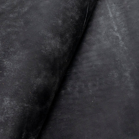 Horween Ruffian Black Waxy Leather
