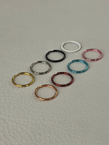 Round Key rings -  (40pk)