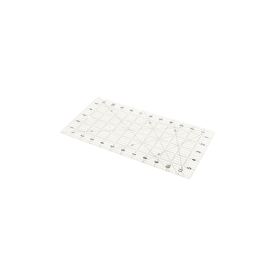 Acrylic Grid Rulers - 6"x12" or 6"x24"