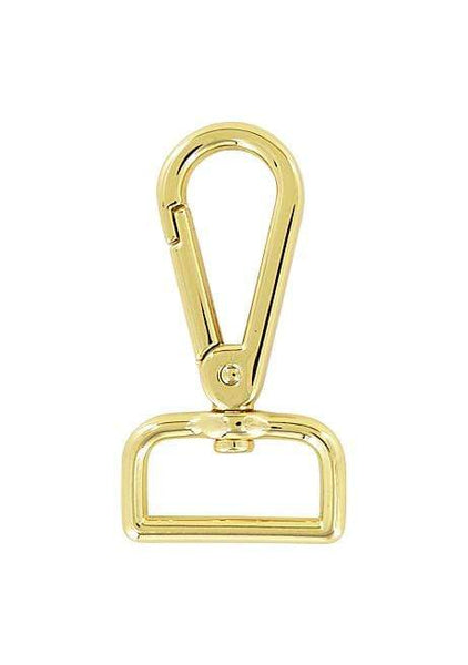 Lever Swivel Snap- Brass, Nickel, Antique Brass